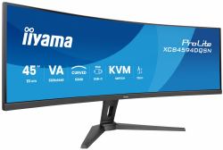 iiyama ProLite XCB4594DQSN-B1 – Monitor curvo 44.5" DQHD 5120×1440 165Hz (USB‑C Dock + KVM + LAN)