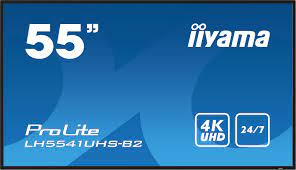 iiyama ProLite LFDs, 139cm (55''), 4K, USB, kit, black