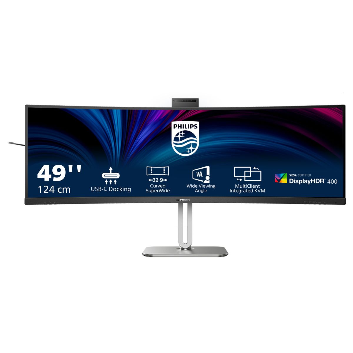 MONITOR PHILIPS DIGITAL SIGNAGE 42,5 LED Q-LINE 16:9 400 CD/M 8MS 4KUHD, DVI/HDMI, LAN, 18