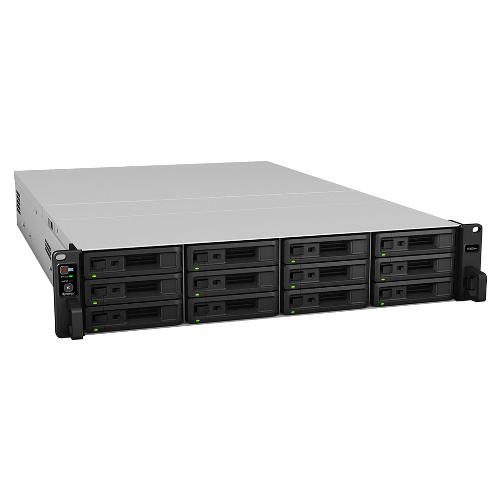 Synology RS 12-BAY 2U XS+ XEON D-1541 8CORE 2.1GHZ 8GB DDR4