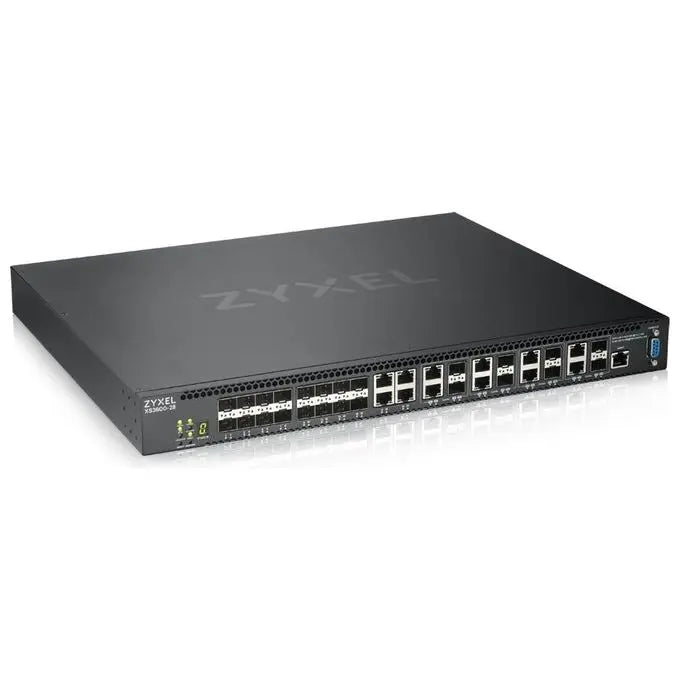 Zyxel XS3800-28 Nebulaflex Managed Switch L2+ 10g Ethernet 100/1000/10000 Black