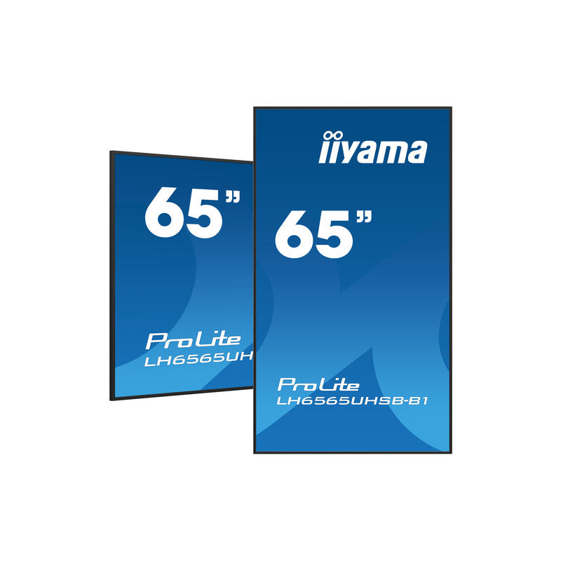 iiyama ProLite LH6565UHSB-B1 Display Professionale 65" 4K UHD 800 cd/m²