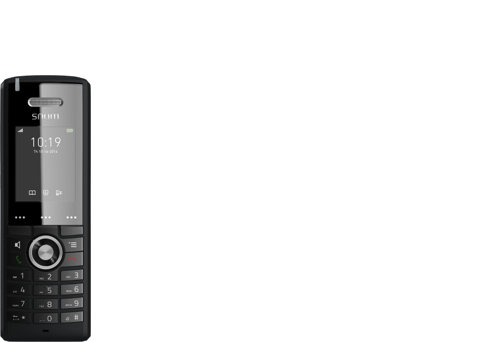 Snom M65 — portatile DECT — MPN 00003969