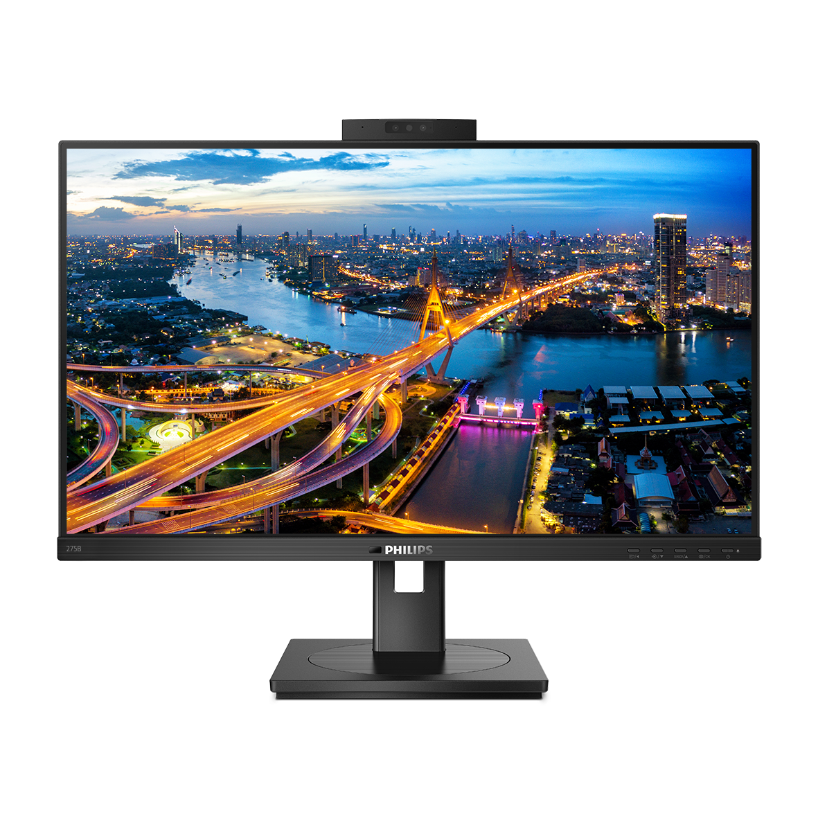 Philips 275B1H/00 monitor IPS 27 pollici QHD con webcam Windows Hello