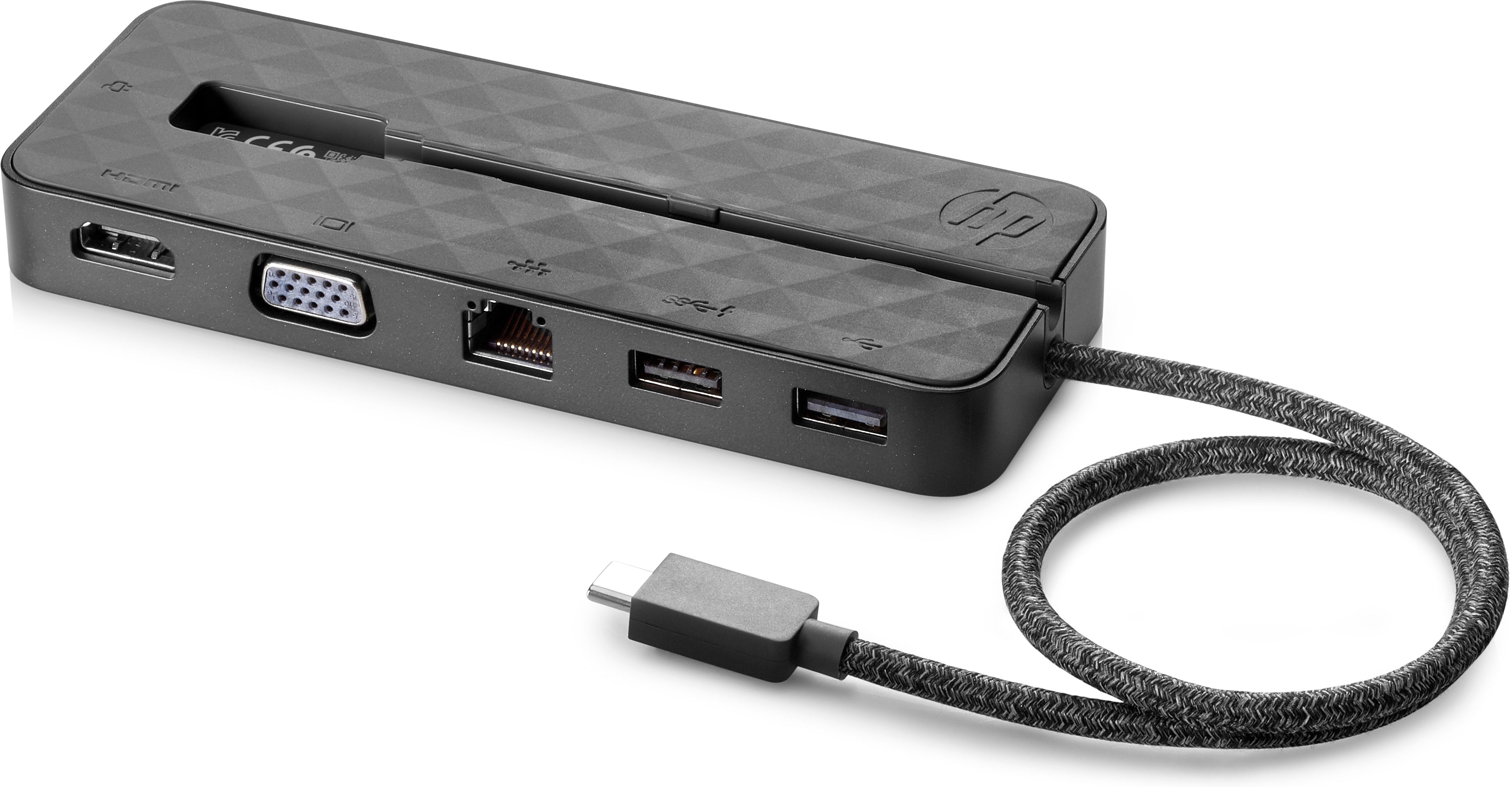 HP DOCKING STATION USB-C MINIDOCK BLACK HDMI VGA LAN 2USB