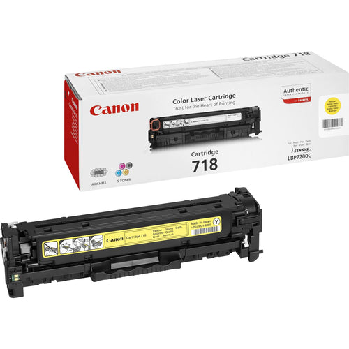 CANON TONER GIALLO 718 LPB7200 LASER 2661B002