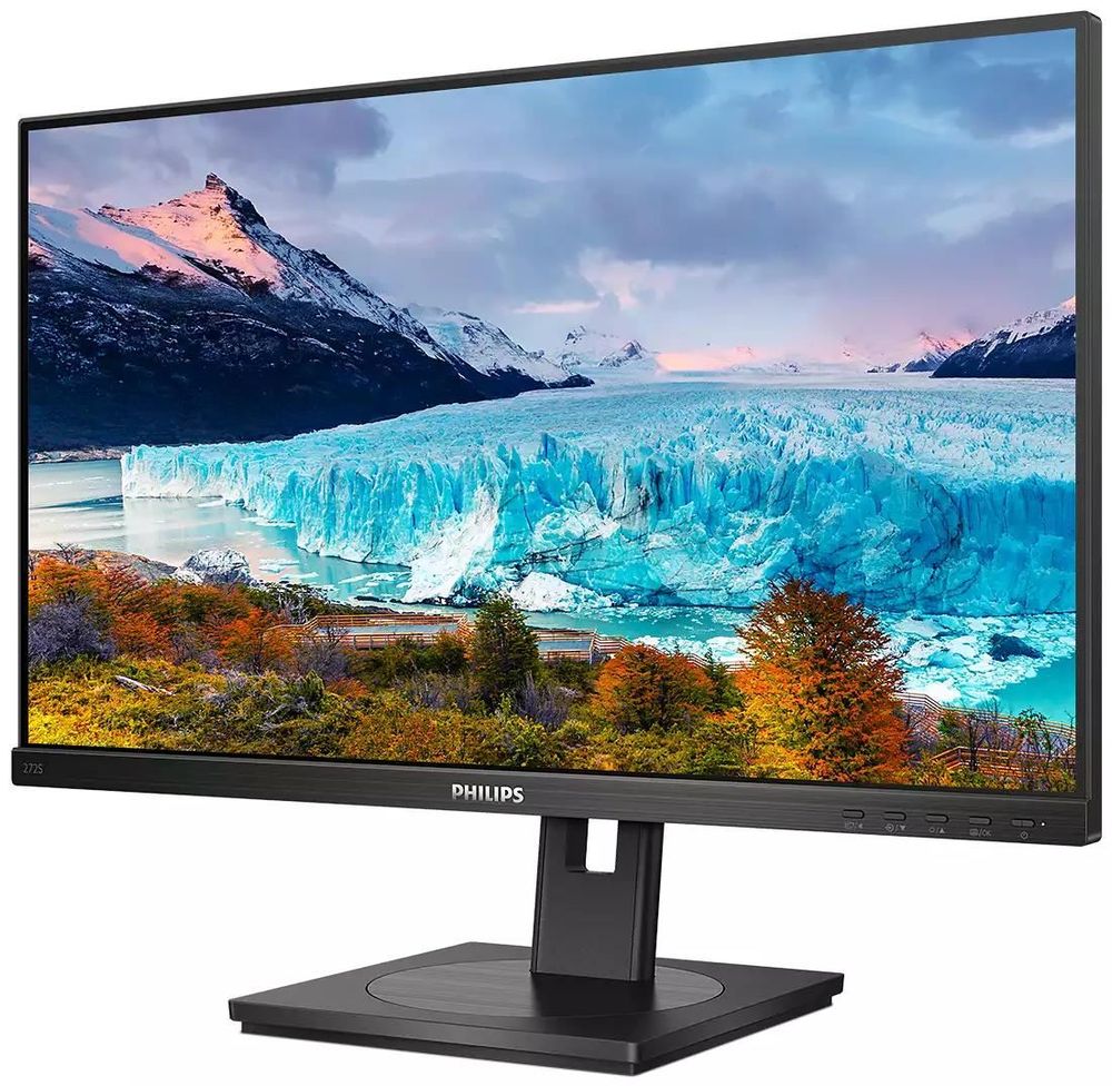 PHILIPS MONITOR 27 LED IPS 16:9 FHD 4MS 250 CDM, VGA / DVI-D /  HDMI / DP PIVOT, WEBCAM MU