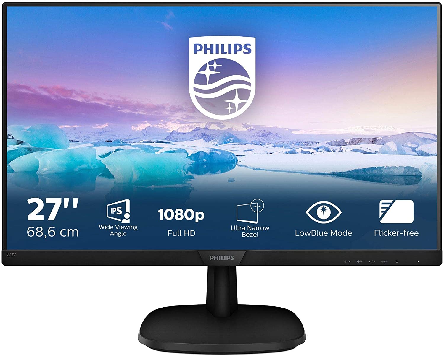 PHILIPS MONITOR 27 LED IPS 16:9 4MS 250CDM FHD VGA / HDMI MULTIMEDIALE TS