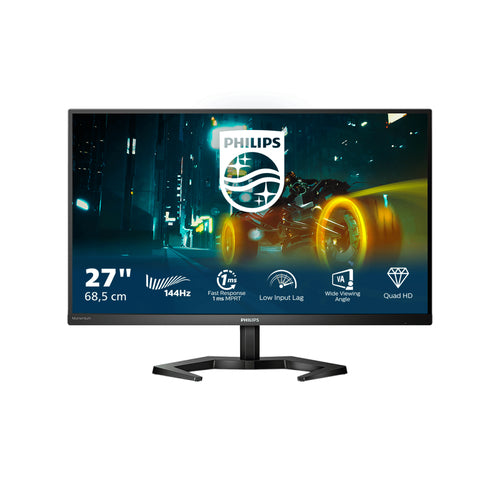 PHILIPS MONITOR 27 LED VA 16:9 2560x1440 1MS 144HZ 250 CDM, HDMI / DP, MULTIMEDIALE