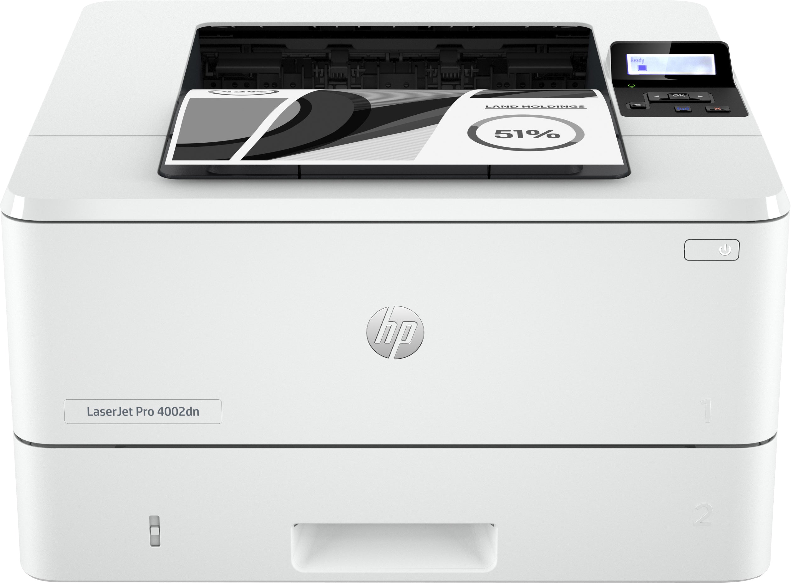 HP STAMP. LASER A4 B/N, LASERJET PRO 4002DN, 40PPM, FRONTE/RETRO, USB/LAN