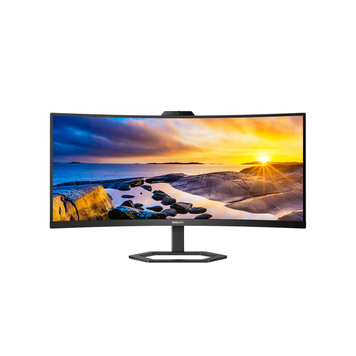 PHILIPS MONITOR CURVO 34 WLED VA 21:9 UWQHD 4MS, DP/HDMI, USB-C DOCKING, WEBCAM, REG ALTEZ