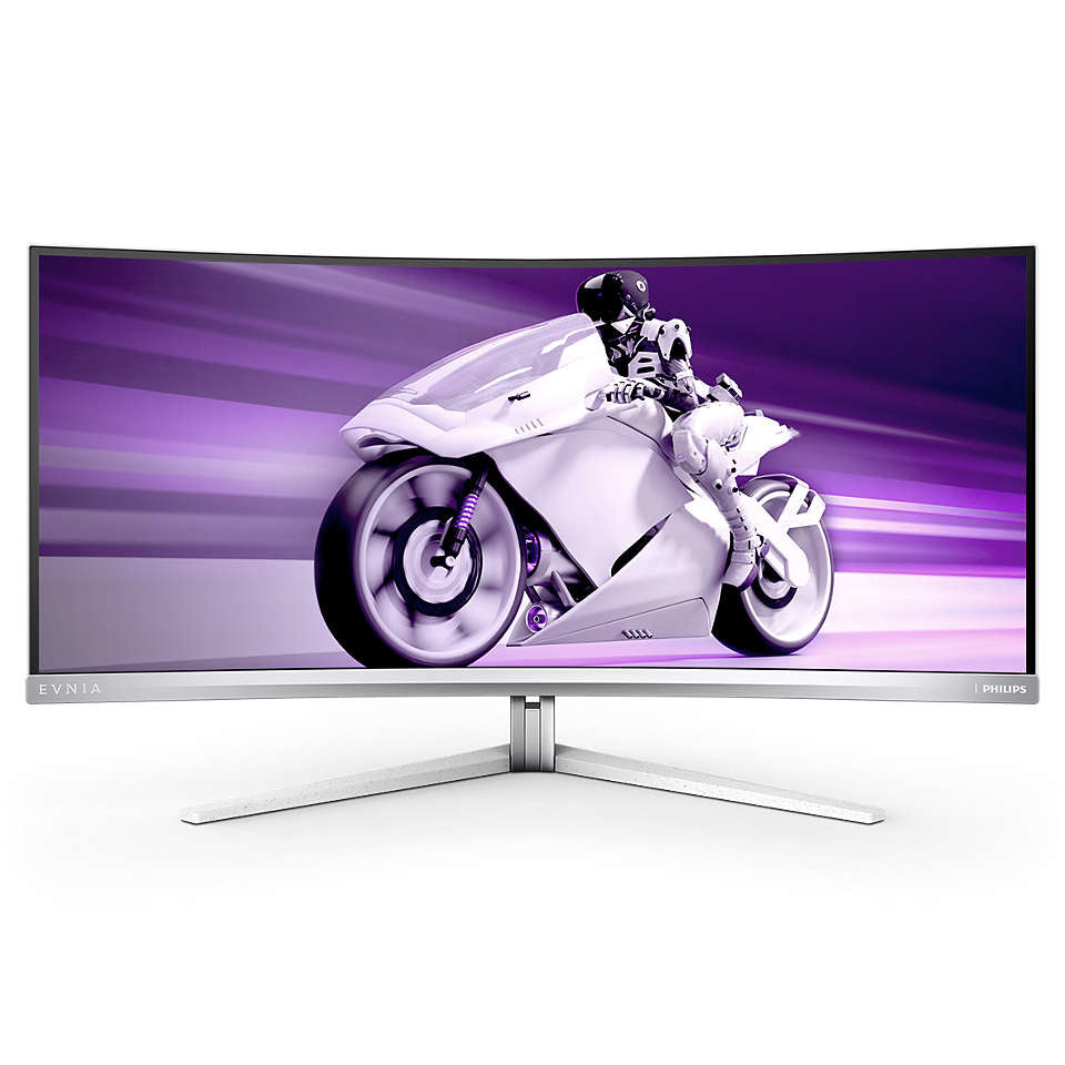 PHILIPS MONITOR CURVO 34 ENVIA, QD-OLED 21:9 UWQHD 0,1MS, DP/HDMI, USB-C DOCKING, REG ALTE