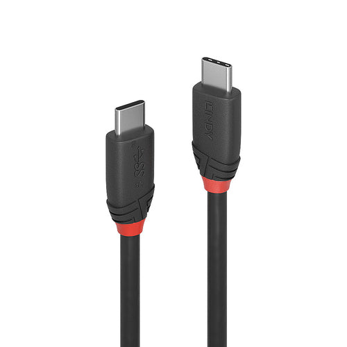 LINDY CAVO USB 3.2 TIPO C A C, 20GBIT/S, BLACK LINE, 1.5M