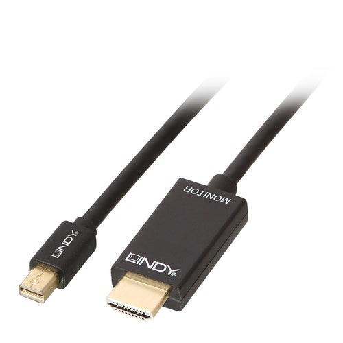 LINDY CAVO MINI DISPLAYPORT/HDMI 4K30 (DP: PASSIVO