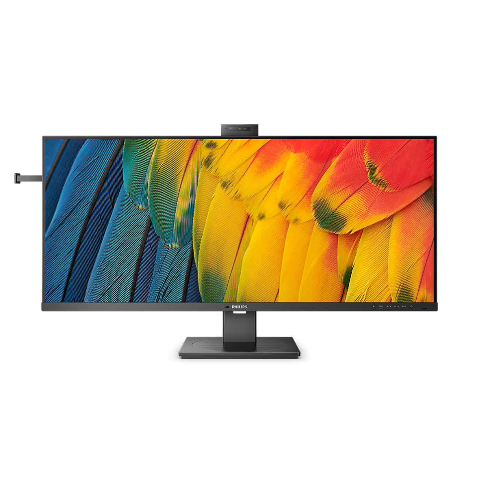 PHILIPS MONITOR 40 WLED VA  21:9 UWQHD 4MS, DP/HDMI, USB-C DOCKING, WEBCAM, REG ALTEZZA, M