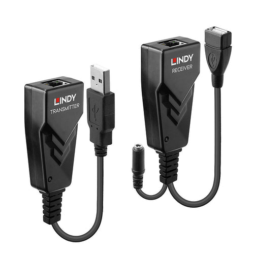 LINDY EXTENDER USB 2.0 CAT 5 100M