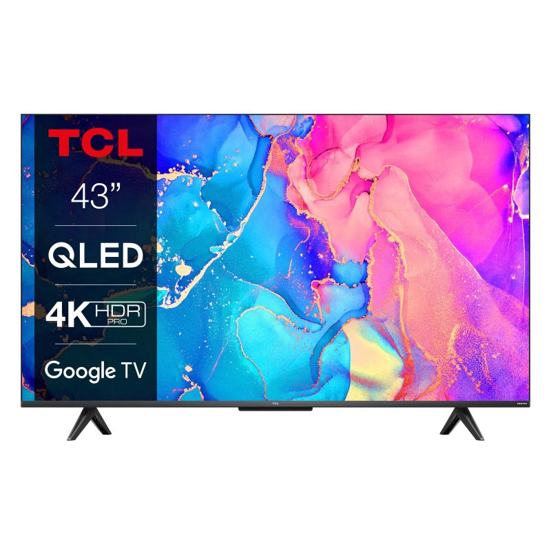 TCL SMART TV 43&#34; QLED UHD 4K ANDROID TV NERO