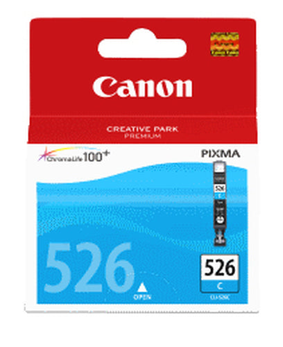 CANON CART INK CIANO CLI-526C 9 ML MG5150/5250/6150/8180 IP4850 4541B001