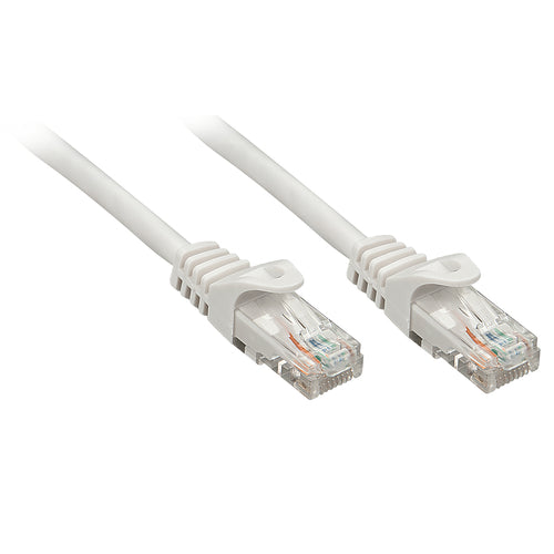 LINDY CAVO DI RETE CAT. 6U/UTP BASIC CONNETTORE RJ45 NON SCHERMATO GUAINA IN PVC 5MT GRIGI