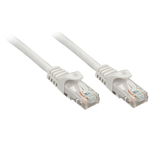 LINDY CAVO PATCH CAT.5E U UTP 2MT GRIGIO CON CONNETTORE RJ45