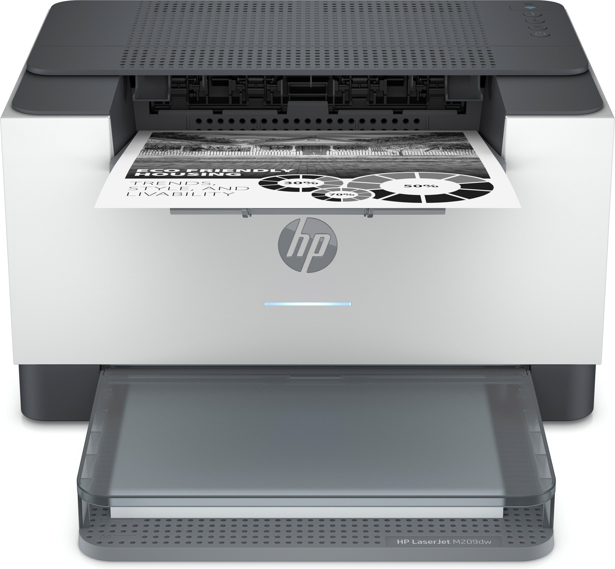 HP MULTIF. LASER A4 B/N, LASERJET LJ M209DW, FRONTE/RETRO, 29PPM, USB/LAN/WIFI 6GW62F#B19