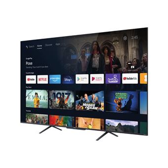 TCL SMART TV 75&#34; QLED ULTRA HD 4K HDR ANDROID TV NERO