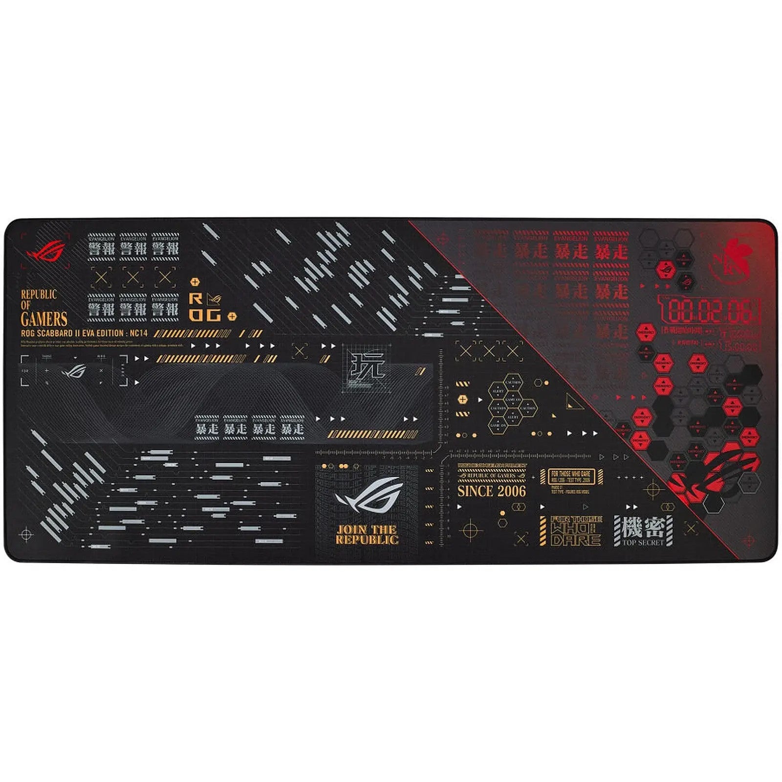 ASUS TAPPETINO NC14 ROG SCABBARD II EVA EDITION//900X400X3MM ASUS TAPPETINO NC14 ROG SCABB