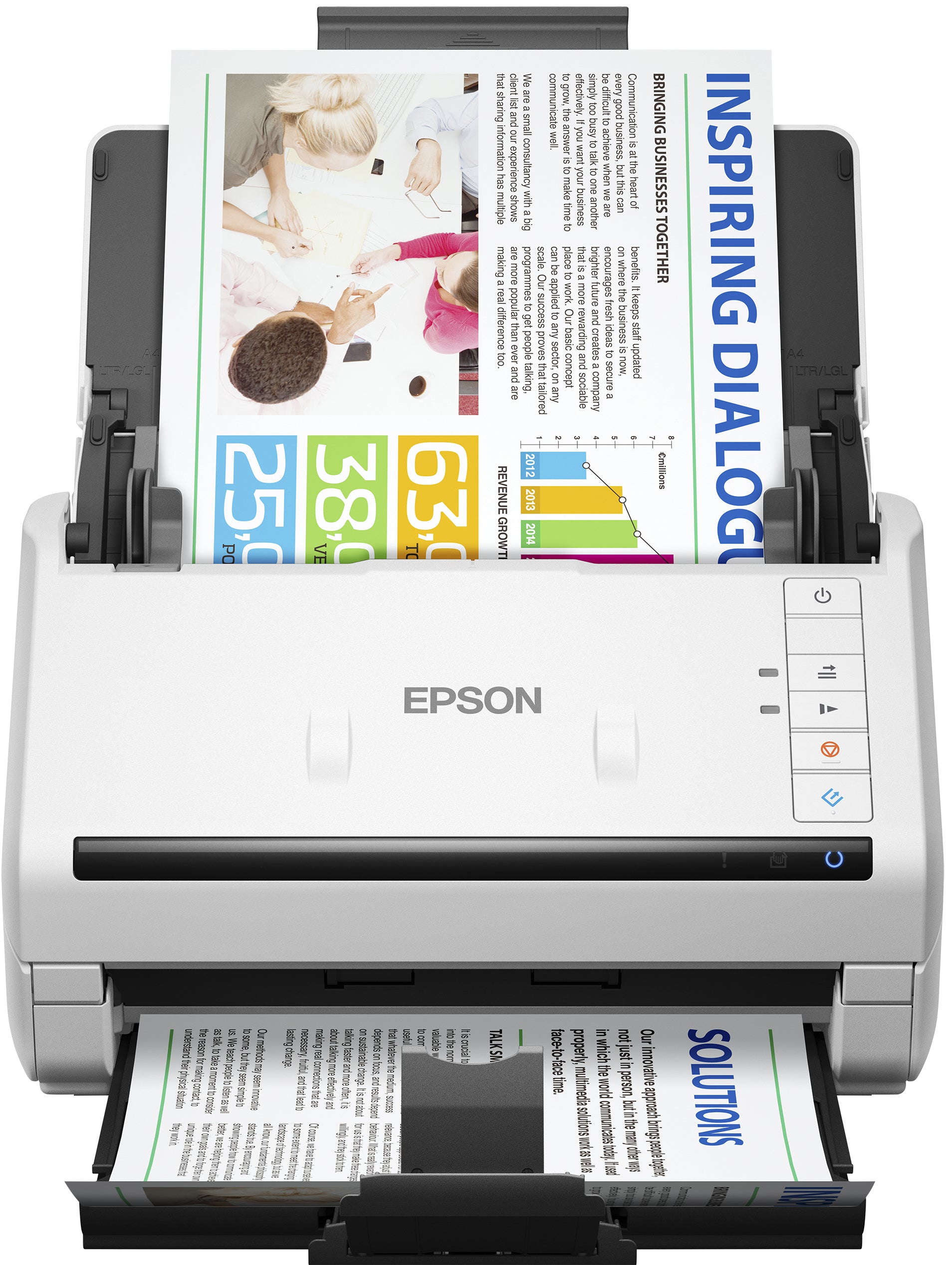 EPSON SCANNER DOCUMENTALE WORKFORCE A4 DS-530II FRONTE/RETRO ADF