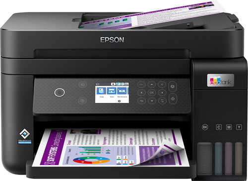 EPSON MULTIF. INK A4 COLORE, ECOTANK ET-3850, 33PPM, ADF, FRONTE/RETRO, USB/WIFI, 3 IN 1