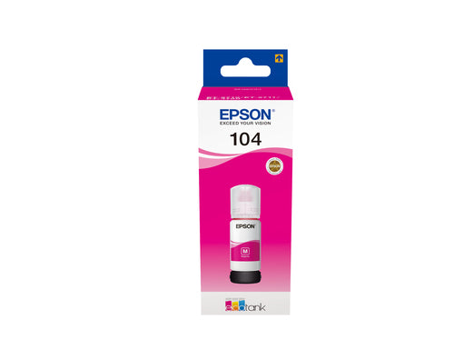 EPSON FLACONE ECOTANK MAGENTA 65ML, 104