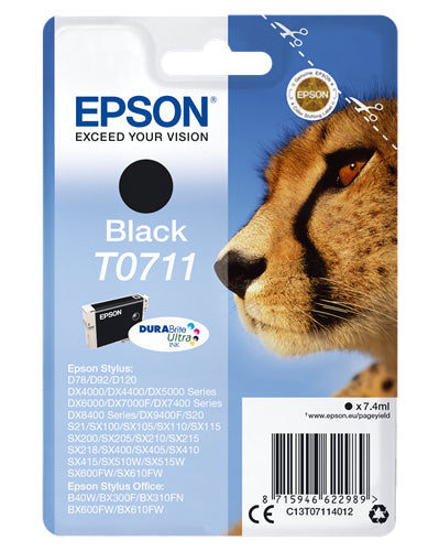 EPSON CART NERO STYLUS D78/S20/D120