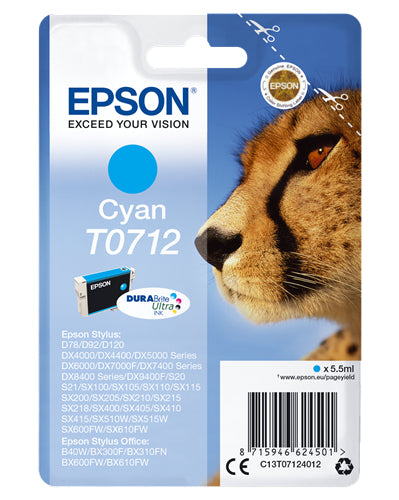 EPSON CART CIANO STYLUS DX4000/4050/D92/D120/SX1-2-4/ST.OFF