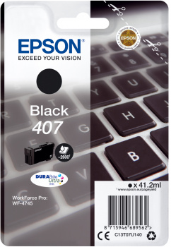EPSON CART. INK NERO PER WF-4545, 407 L