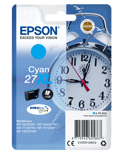 EPSON CART. INK CIANO 27XL SERIE SVEGLIA PER WF-7620