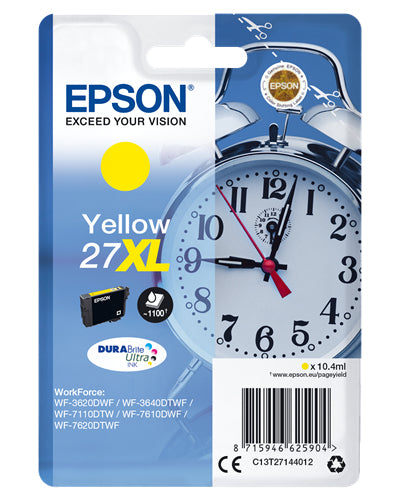 EPSON CART. INK GIALLO 27XL SERIE SVEGLIA PER WF-7620