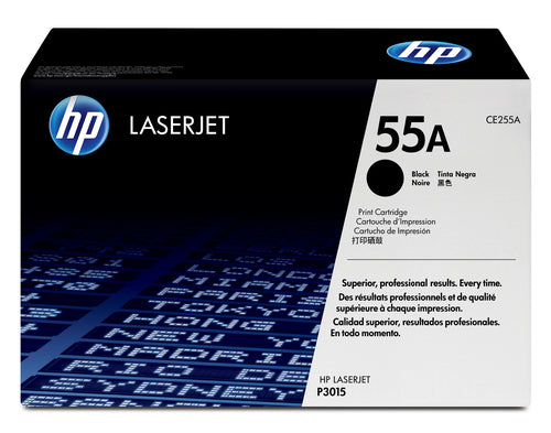 HP TONER NERO 55A PER LASERJET P3015, 6000 PAG