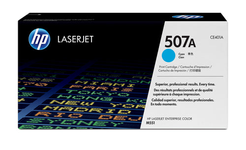 HP TONER CIANO 507A PER LJ M575 6.000 pag