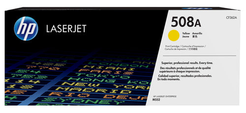 HP TONER GIALLO 508A 5000 PAGINE PER M552/M553/M577