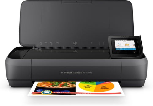 HP MULTIF. INK A4 COLORE, OFFICEJET MOBILE 250, 8PPM 4800X1200DPI, USB/WIFI, PORTATILE, 3