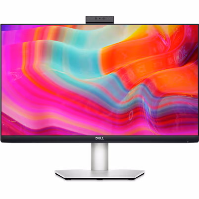 DELL MONITOR 23,8 LED IPS 16:9 FHD 5MS, PIVOT, WEBCAM, USB-C DOCK, DP/HDMI, MULTIMEDIALE,