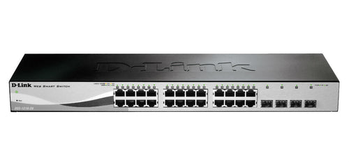 D-LINK SWITCH 24 PORTE GIGABIT + 4 PORTE SFP SMART+