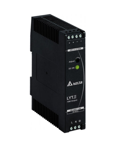 HIKVISION ALIMENTATORE 75W INDUSTRIAL POWER SUPPLY, OUTPUT48V, 1.57A, WORKING TEMP. -2070C