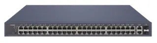 HIKVISION SWITCH L2, SMART MANAGED, 48 GIGABIT POE PORTS, 2 GIGABIT RJ45, 2 GIGABIT SFP UP