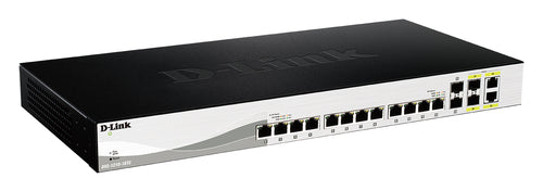 D-LINK SWITCH SMART MANAGED 12 PORTE 10GB + 2 PORTE SFP+ 10GB + 2 PORTE COMBO SFP+ 10GB