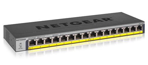 NETGEAR SWITCH UNMANAGED 16 PORTE GIGABIT POE