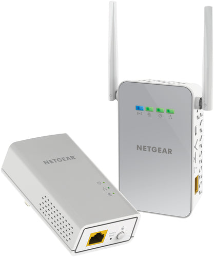 NETGEAR KIT POWERLINE AV1000 1XPL1000 + 1XPLW1000 CON 1XGIGALAN E AP 11AC