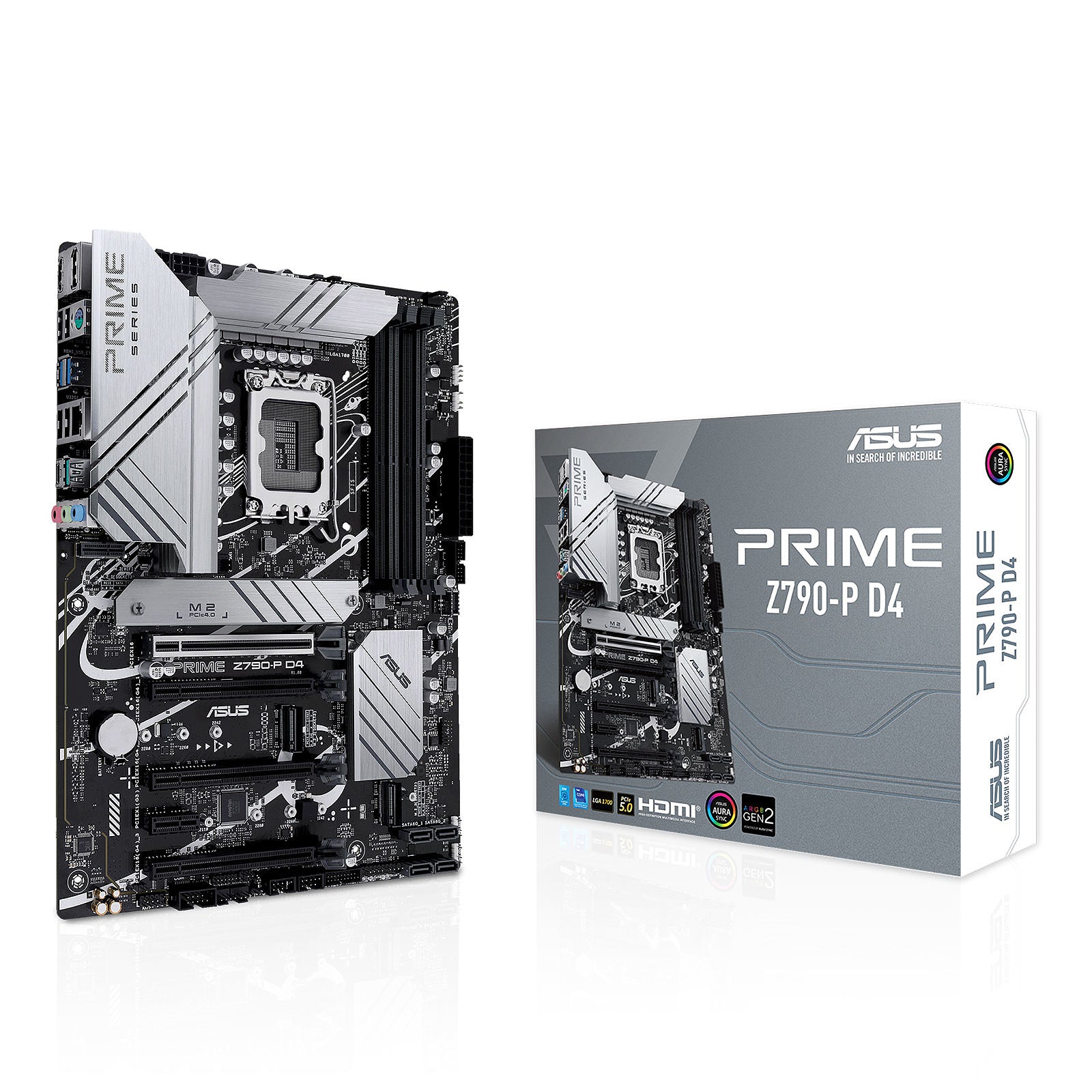 ASUS MB Z790, LGA 1700,  PRIME Z790-P D4, 90MB1CV0-M0EAY0