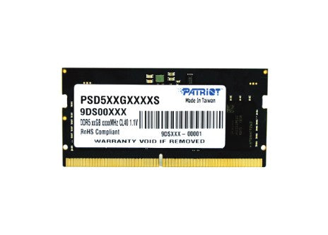 PATRIOT RAM SODIMM 8GB DDR5 4800MHZ