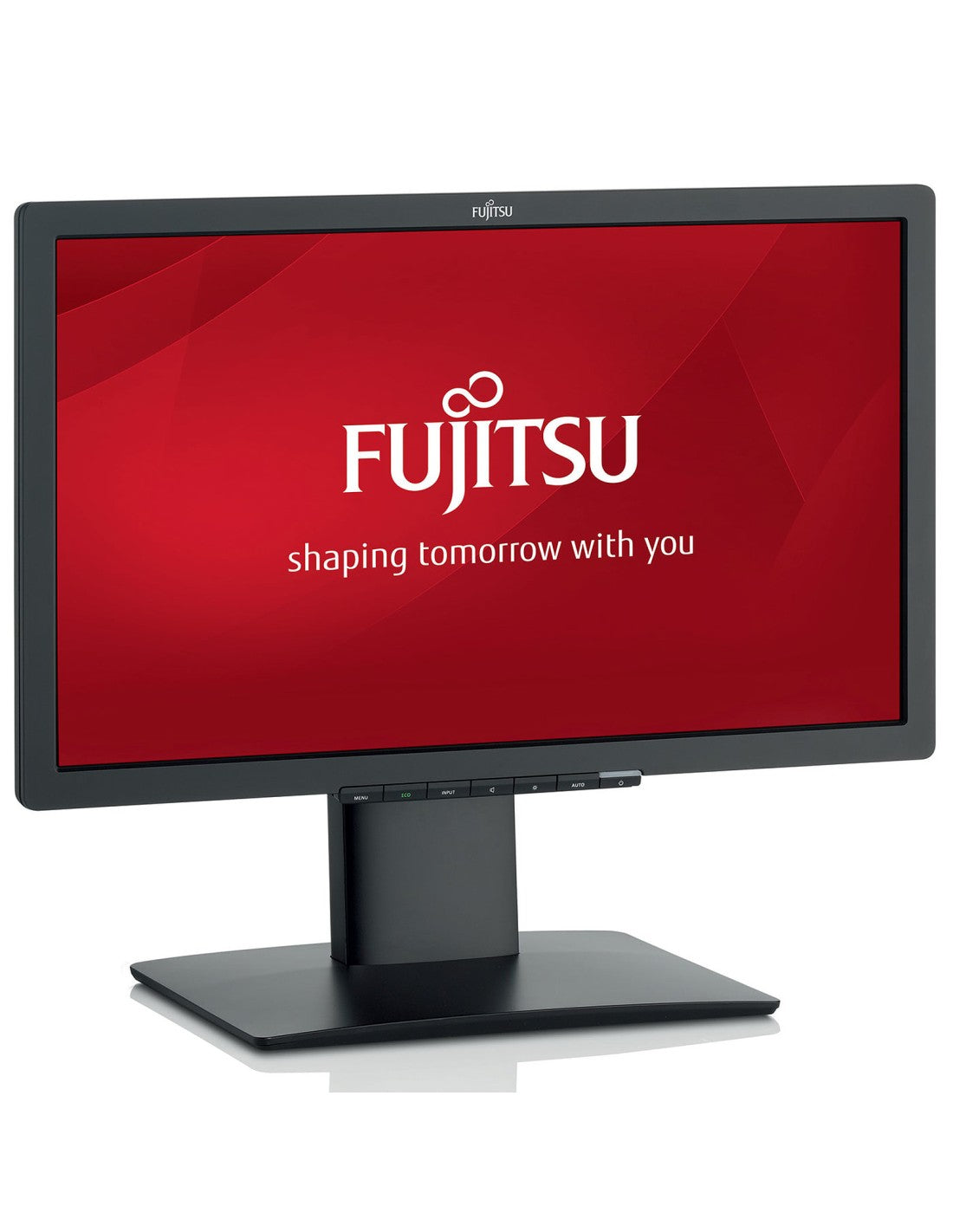 REFURBISED MONITOR 22 FUJITSU B22W7 LED VGA DVI DP NERO GRIGIO