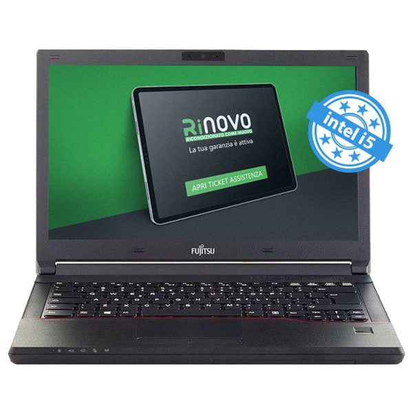 RINOVO NB REFURBISHED FUJITSU LIFEBOOK E546 i5-6X00 DDR4 8GB SSD 240GB WIN 10P UPG GARANZI